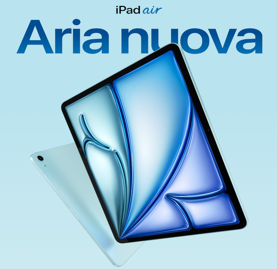 Nuovo iPad Air 11 e 13